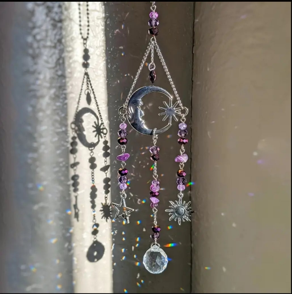 Silver Light Bringer Of Happiness & Harmony  - Crystal & Amethyst Energy Amplifier Ritual Activated & Blessed