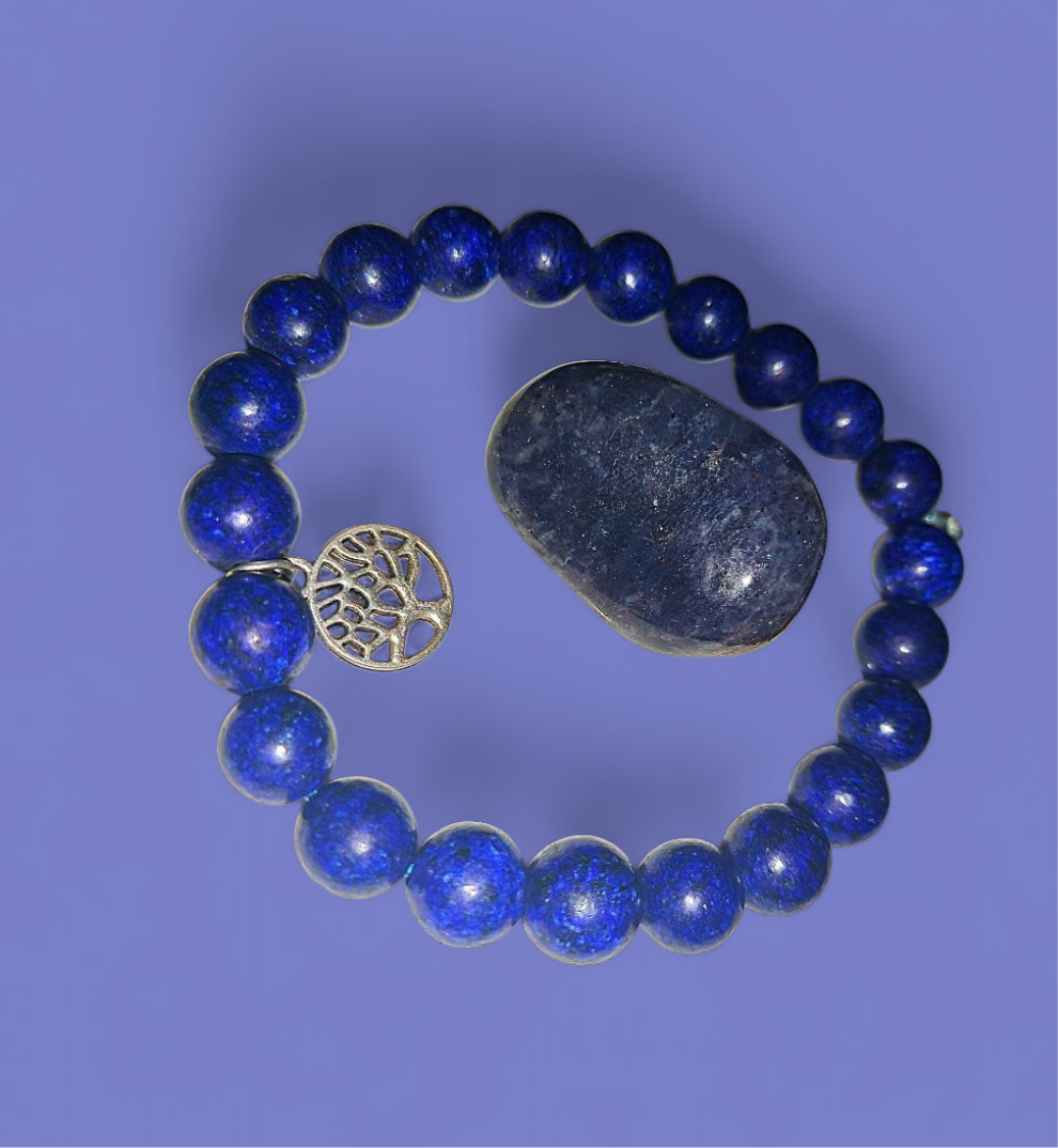 The Magical Tree Of Life & Growth Lapis Lazuli Ritual Bracelet