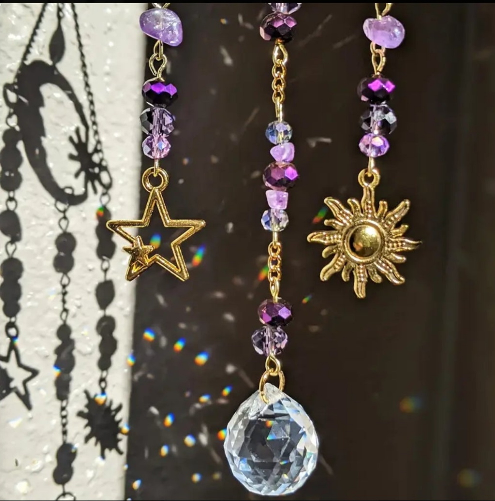 Golden Light Bringer Of Happiness & Harmony  - Crystal & Amethyst Energy Amplifier Ritual Activated & Blessed