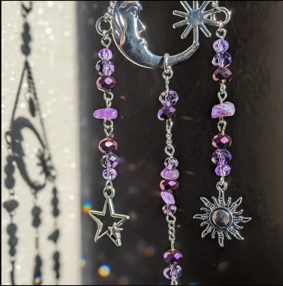 Silver Light Bringer Of Happiness & Harmony  - Crystal & Amethyst Energy Amplifier Ritual Activated & Blessed