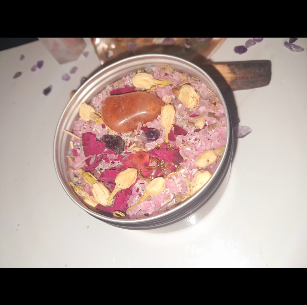 Siren Beauty & Energy Ritual Spiritual Bath Jar & Crystals