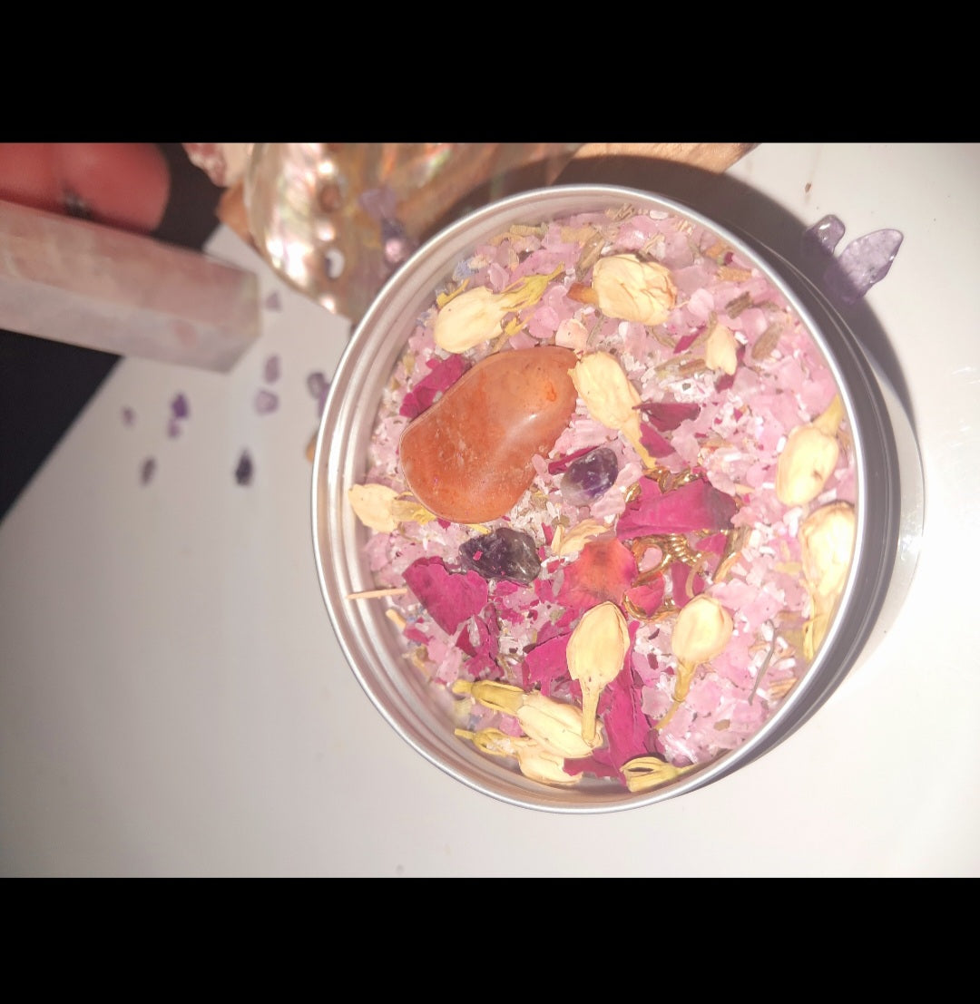 Siren Beauty & Energy Ritual Spiritual Bath Jar & Crystals