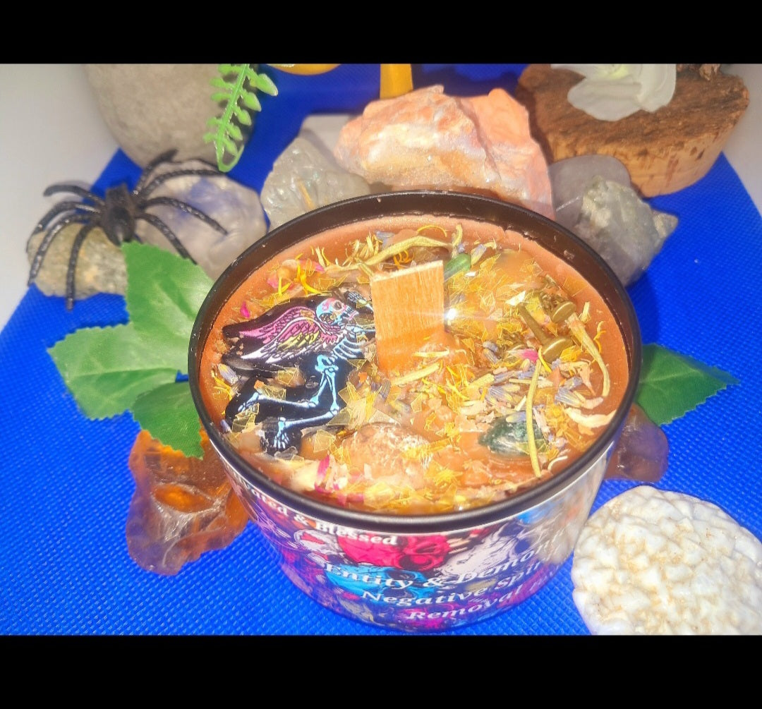 Entity & Negative Spirit Healing Ritual Candle
