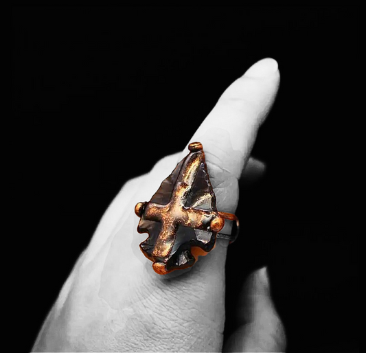 Stone Of Empowered Protection & Cloaking - Tigers Eye Ritual Activated & Blessed Ring