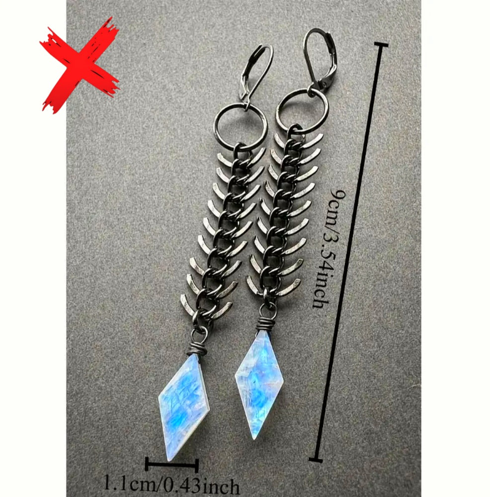 Spiritual Stamina & Inner / External Strength Energy Amplifed Bubble Creator Against Warfare Battles - Energy Rejevuinator - Ritual Earrings