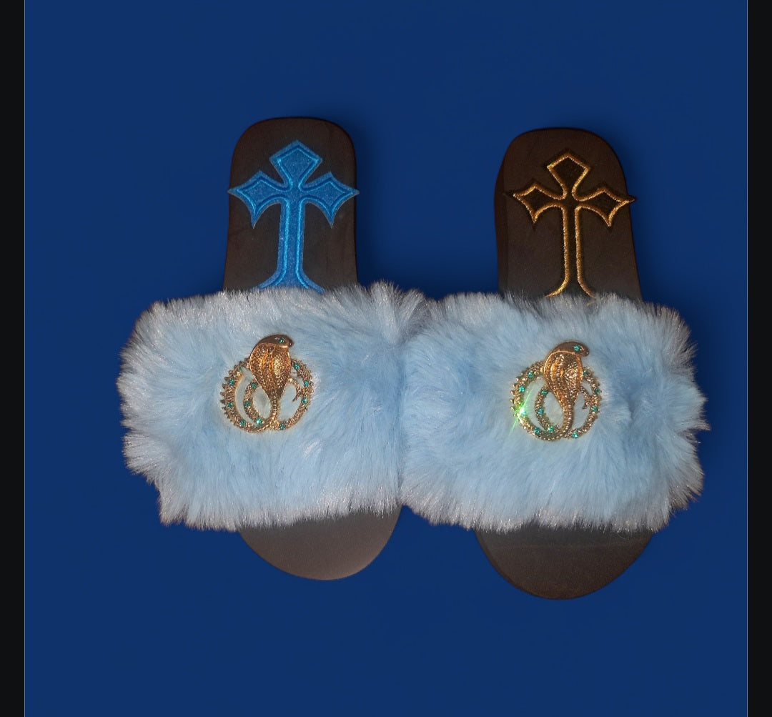 Every Step Counts - Light Blue Ritual Manifesting & Protection Activated & Blessed Slides