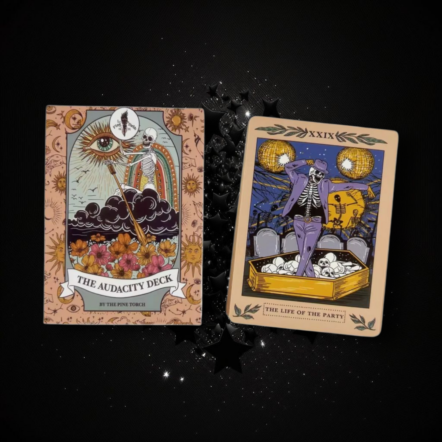 The Audacity Oracle Deck & Ritual Reading Elixir & Activated Crystal