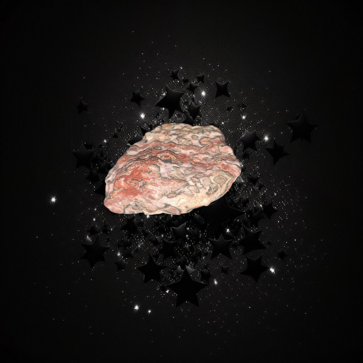 Magnetic Starry Jasper Energy Attracter - For Kitchen / Office Ritual Activated & Blessed