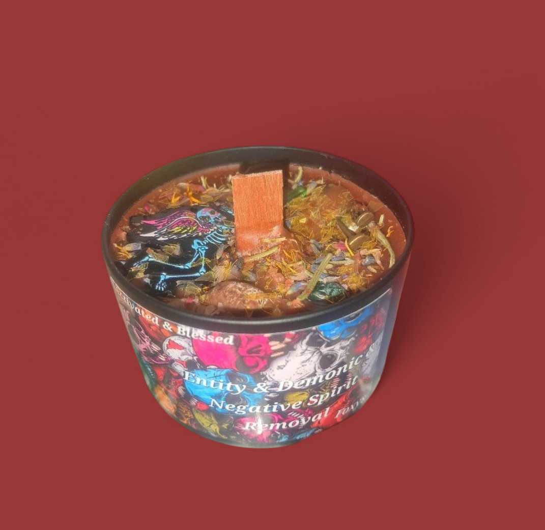 Entity & Negative Spirit Healing Ritual Candle