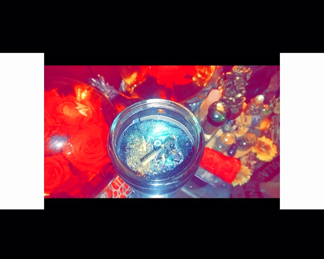 Black 7 day Activated & Blessed Ritual Candle