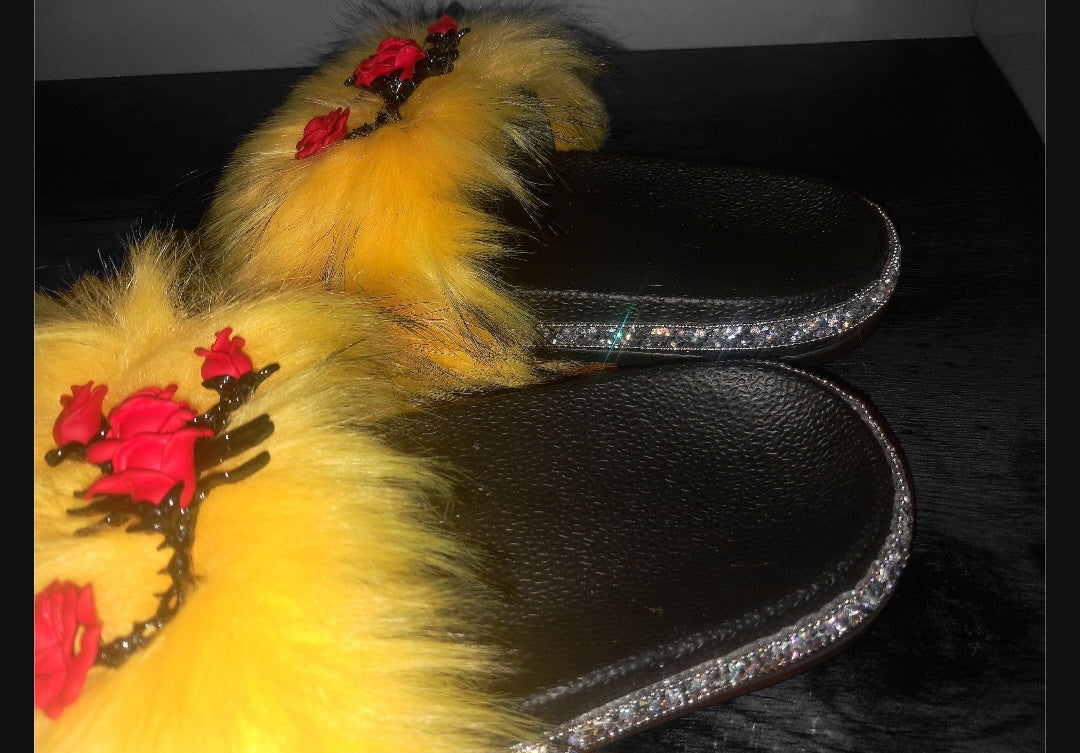 Every Step Counts - Yellow/Black Tips Ritual Manifesting & Protection Activated & Blessed Slides