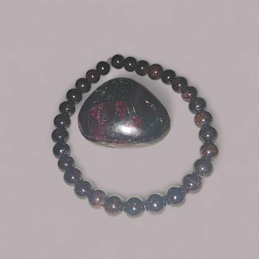 Garnet Crystal Balancing & Protecting Love & Energy Booster Ritual Bracelet