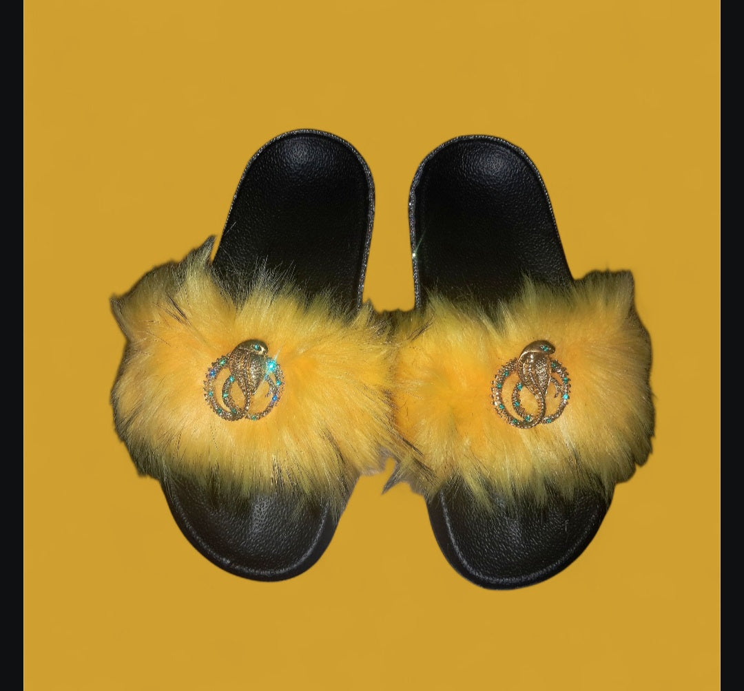 Every Step Counts - Yellow/Black Tips Ritual Manifesting & Protection Activated & Blessed Slides