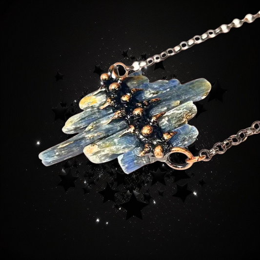 Labradorite Bear Totem Ritual Necklace - Activated & Blessed