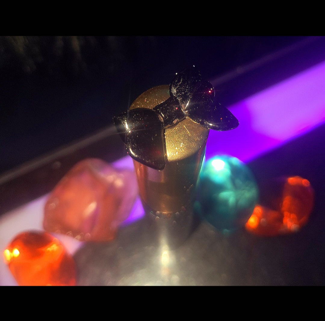 Midnight Magic Ritual Black Bow Lip Gloss