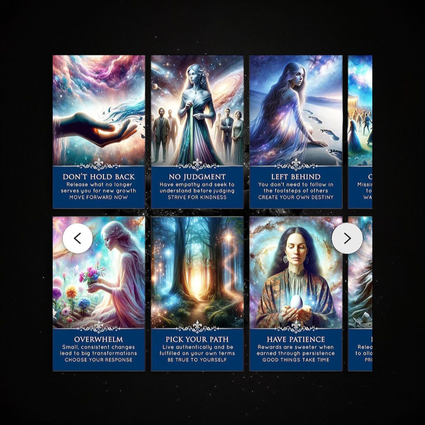 The Magic Of Letting Go Oracle Deck & Ritual Reading Elixir & Activated Crystal