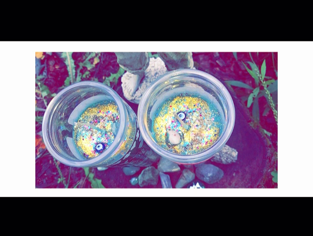 Green Ritual Activated & Blessed 7 Day Candle