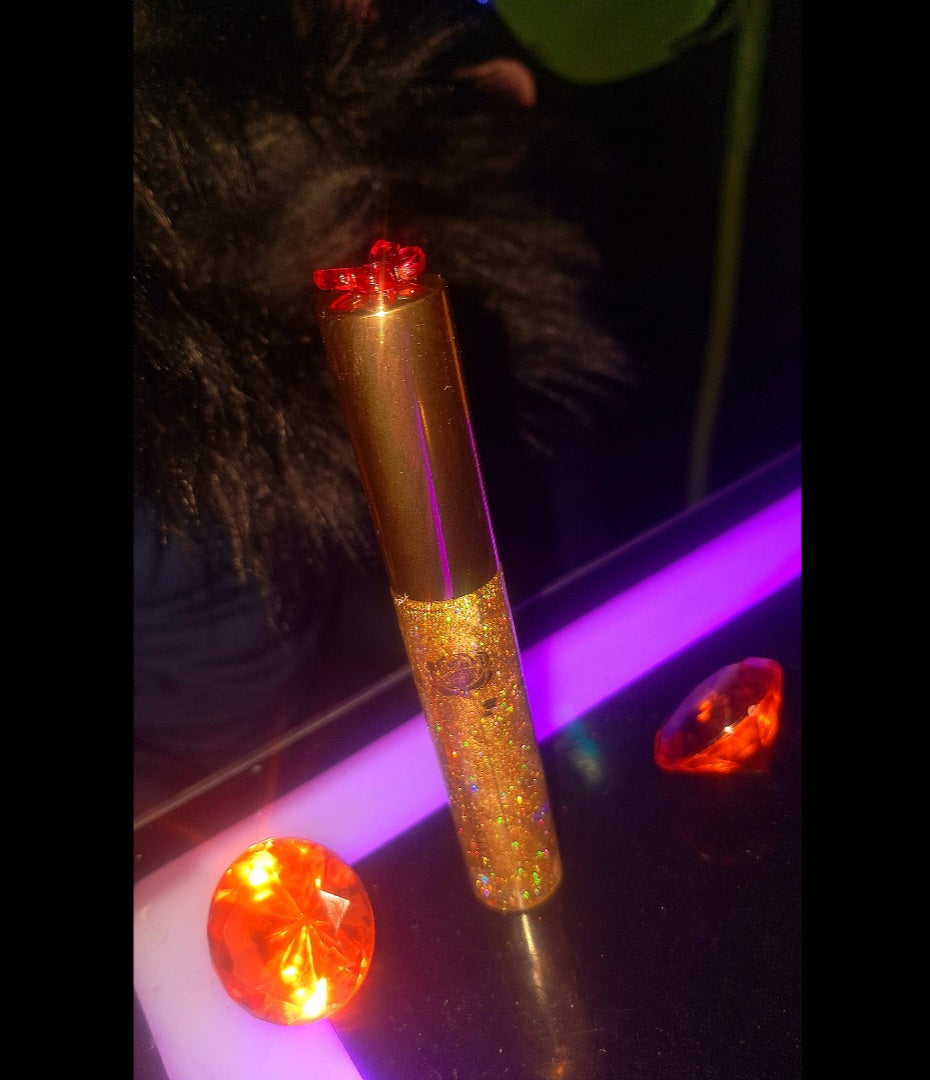 Golden Wishes Ritual Red Butterfly Lip Gloss