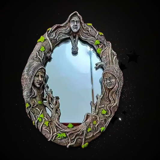 Trapper Of Negative Spirits & Energys & Trespassers Ritual Activated & Blessed Mirror