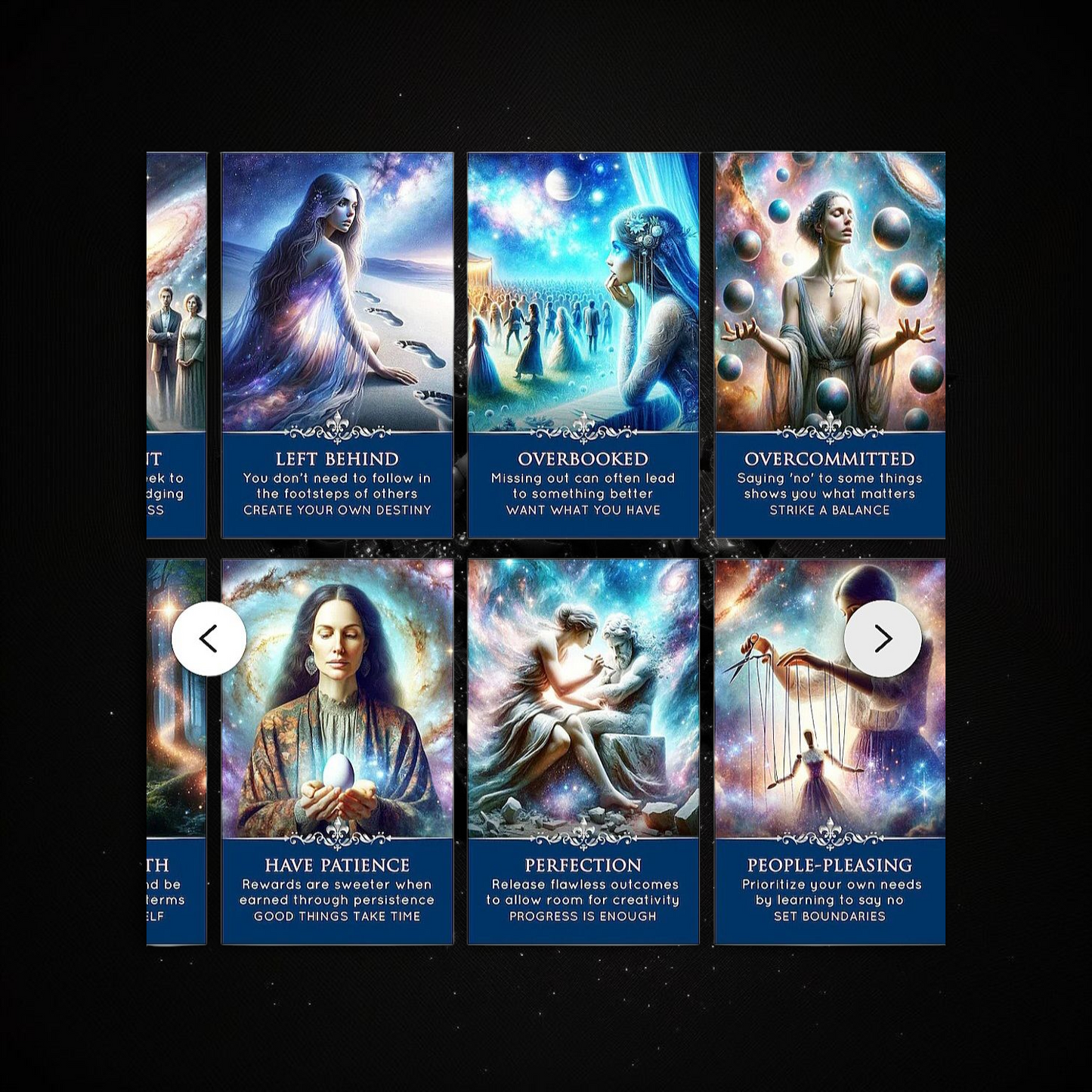 The Magic Of Letting Go Oracle Deck & Ritual Reading Elixir & Activated Crystal