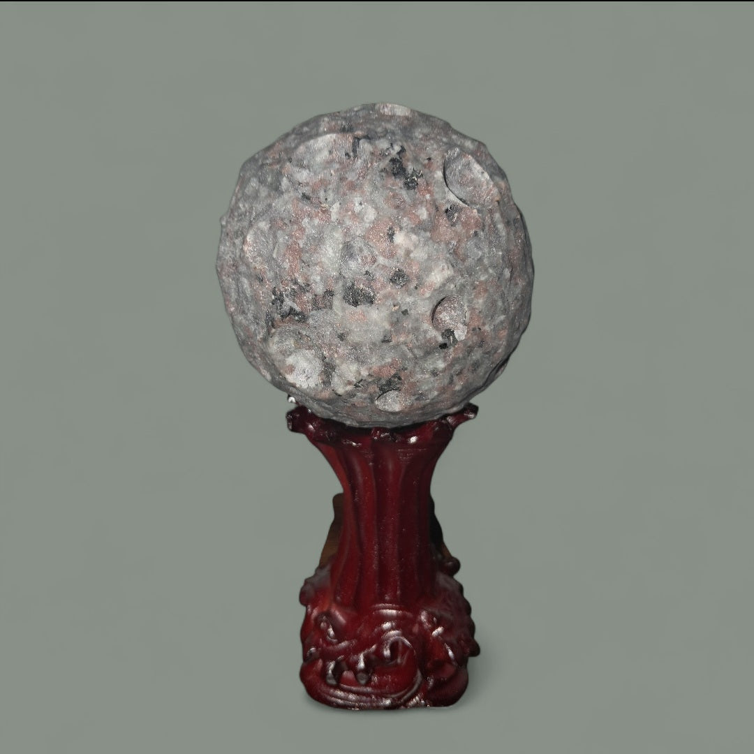 Manifesting Amplifier For Home & Alter - Ritual Activated Meteorite Flame Stone