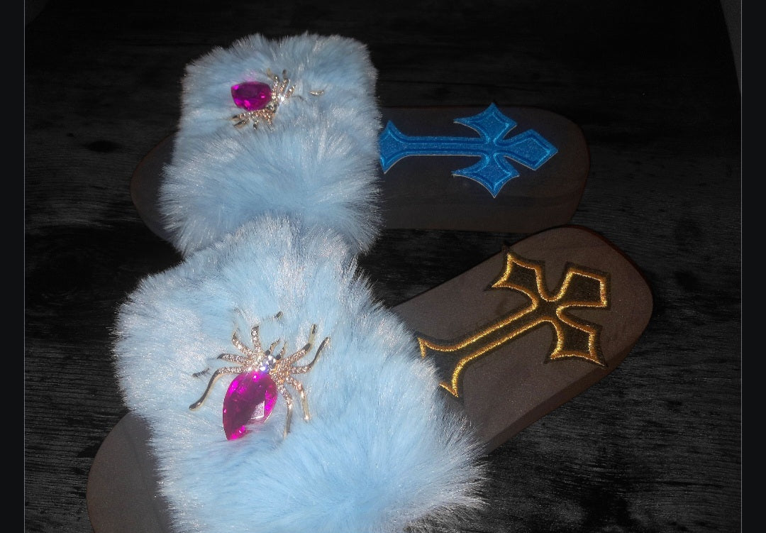 Every Step Counts - Light Blue Ritual Manifesting & Protection Activated & Blessed Slides