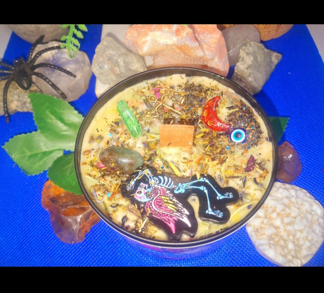 Entity & Negative Spirit Rebuke/Banish Ritual Candle