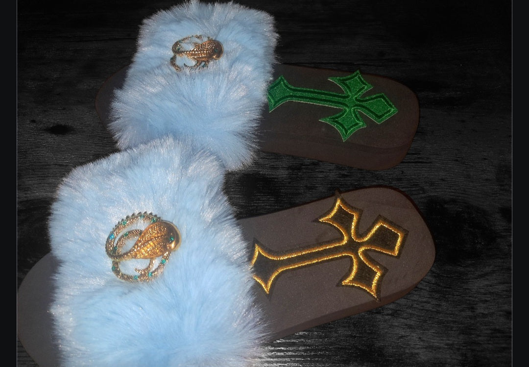 Every Step Counts - Light Blue Ritual Manifesting & Protection Activated & Blessed Slides