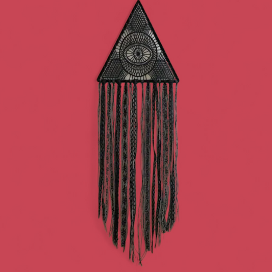 Black Evil Eye Protection & Warding Off Negativity Cleanser Hanging Decor - Ritual Activated & Blessed