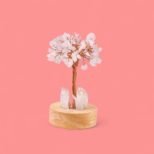 Transmitting Love & Harmony Attracting In Energy - Ritual Rose Quartz Lamp