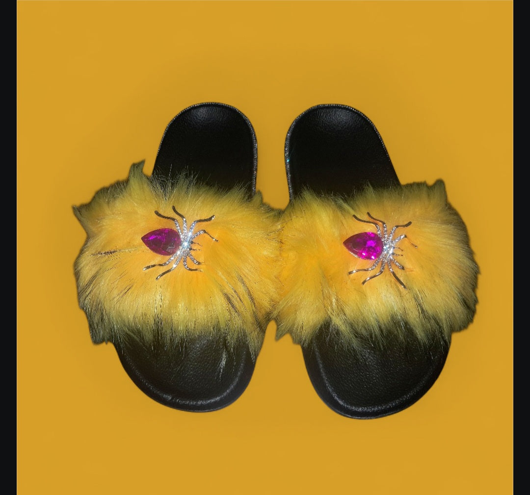 Every Step Counts - Yellow/Black Tips Ritual Manifesting & Protection Activated & Blessed Slides