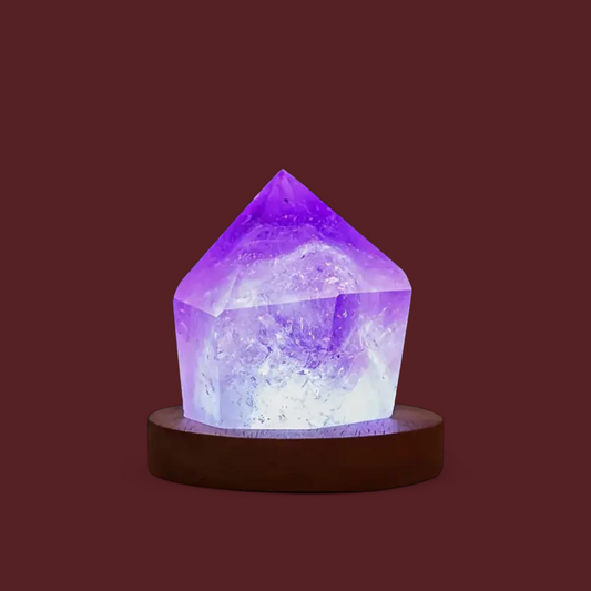 Amethyst Amplifying Energy Ritual Lamp