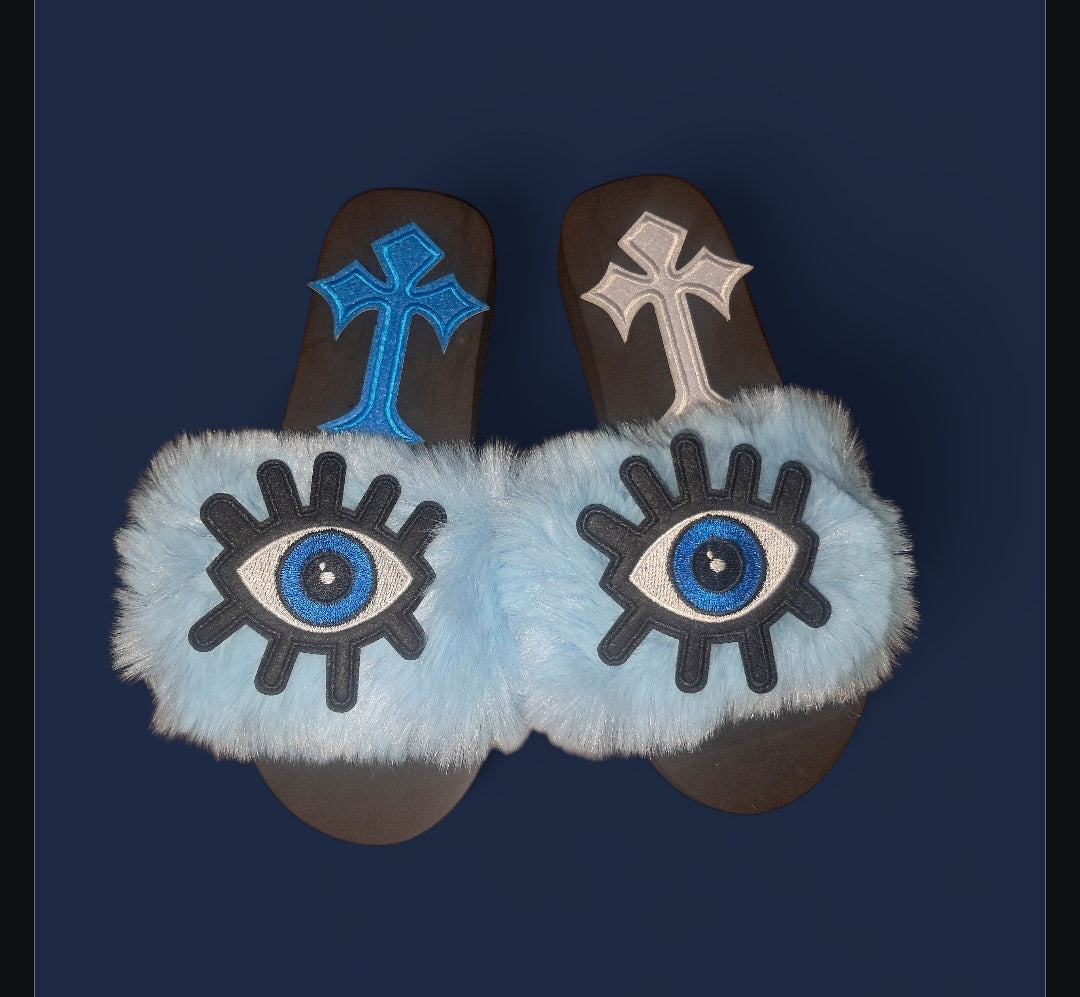 Every Step Counts - Light Blue Ritual Manifesting & Protection Activated & Blessed Slides