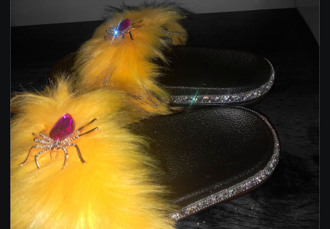 Every Step Counts - Yellow/Black Tips Ritual Manifesting & Protection Activated & Blessed Slides