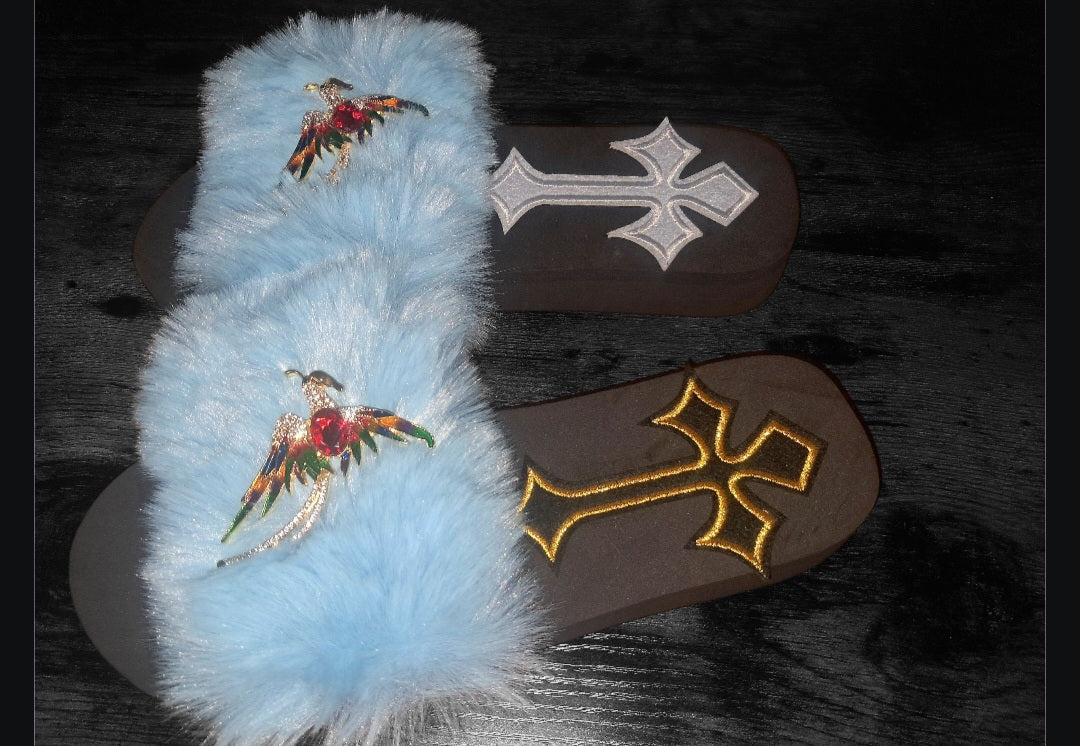 Every Step Counts - Light Blue Ritual Manifesting & Protection Activated & Blessed Slides
