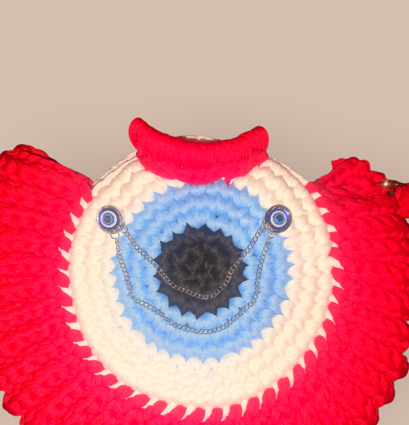 Red Protection & Success - Evil Eye Ritual Activated Purse
