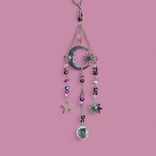 Silver Light Bringer Of Happiness & Harmony  - Crystal & Amethyst Energy Amplifier Ritual Activated & Blessed