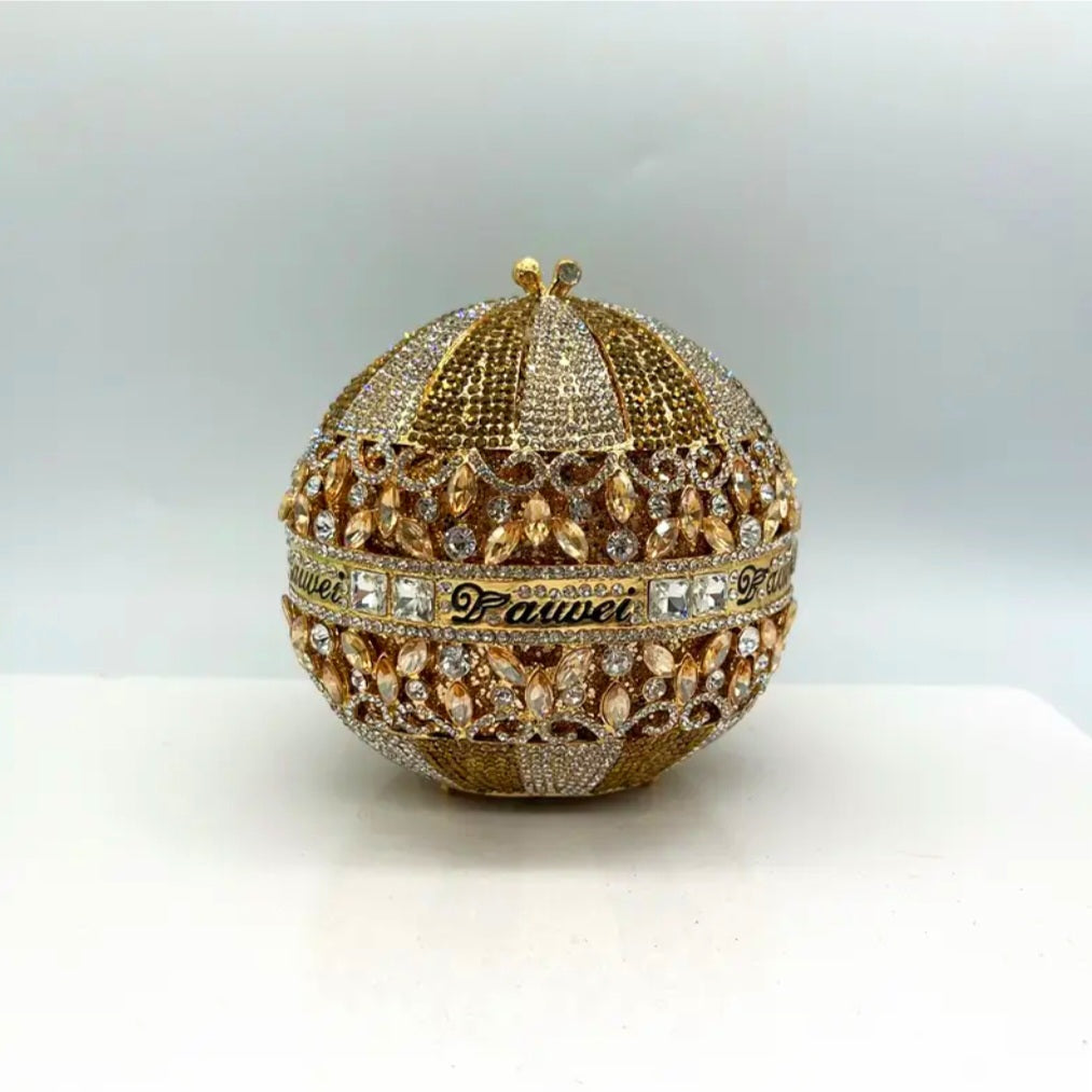 The Sky Isnt The Limit - Magnetic Abundance & Luck Transmuter - Gold / White Ritual Activated & Blessed Hot Air Ballon Purse