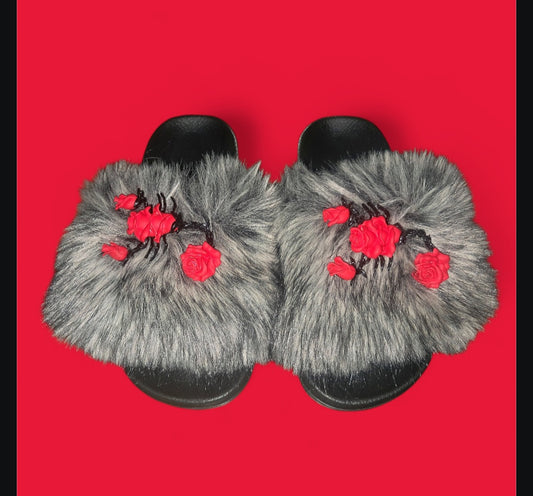Every Step Counts - Wolf Grey / Black Ritual Manifesting & Protection Activated & Blessed Slides