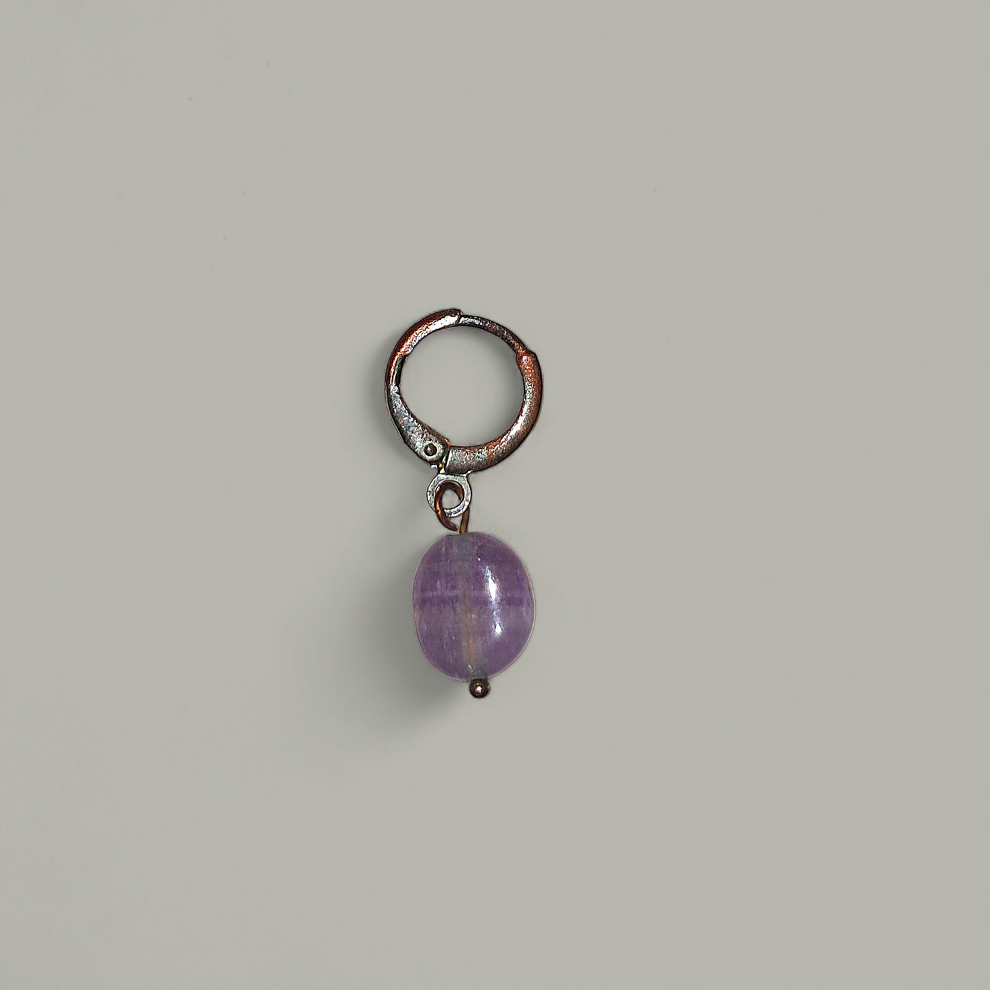 Antique Style Amethyst Cartlage Piercing-Ritual Activated
