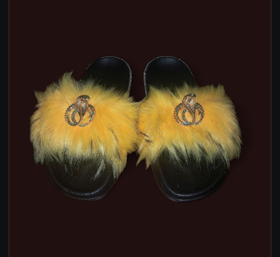 Every Step Counts - Yellow/Black Tips Ritual Manifesting & Protection Activated & Blessed Slides