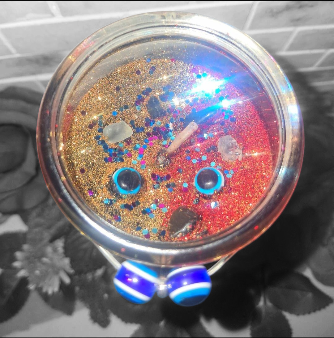 Black 7 day Activated & Blessed Ritual Candle