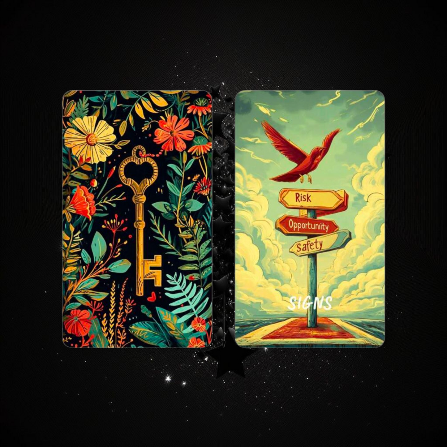 Life Happens Oracle Deck & Ritual Reading Elixir & Activated Crystal