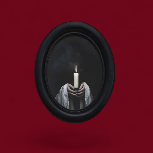 Ancestors Watching Over You & Your Petitions & Prayers Protection Mirror - Alter / Office / Home Decor