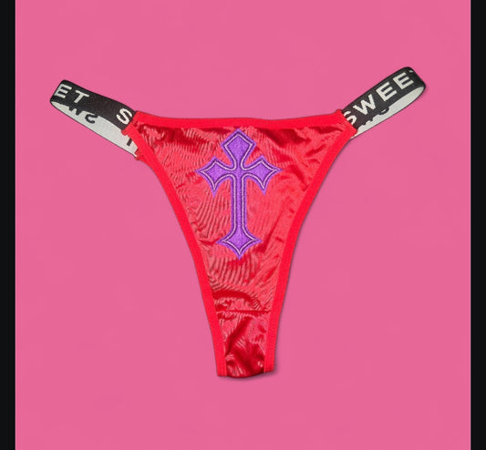 The Sweet Magical Flower - Red / Purple / White / Black Ritual Activated Thong