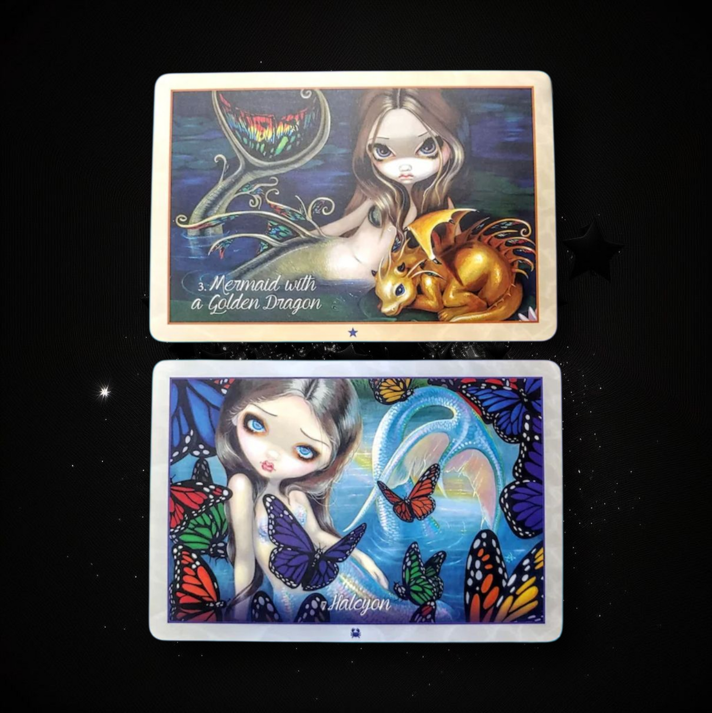 Myths & Mermaids Oracle Deck & Ritual Reading Elixir & Activated Crystal