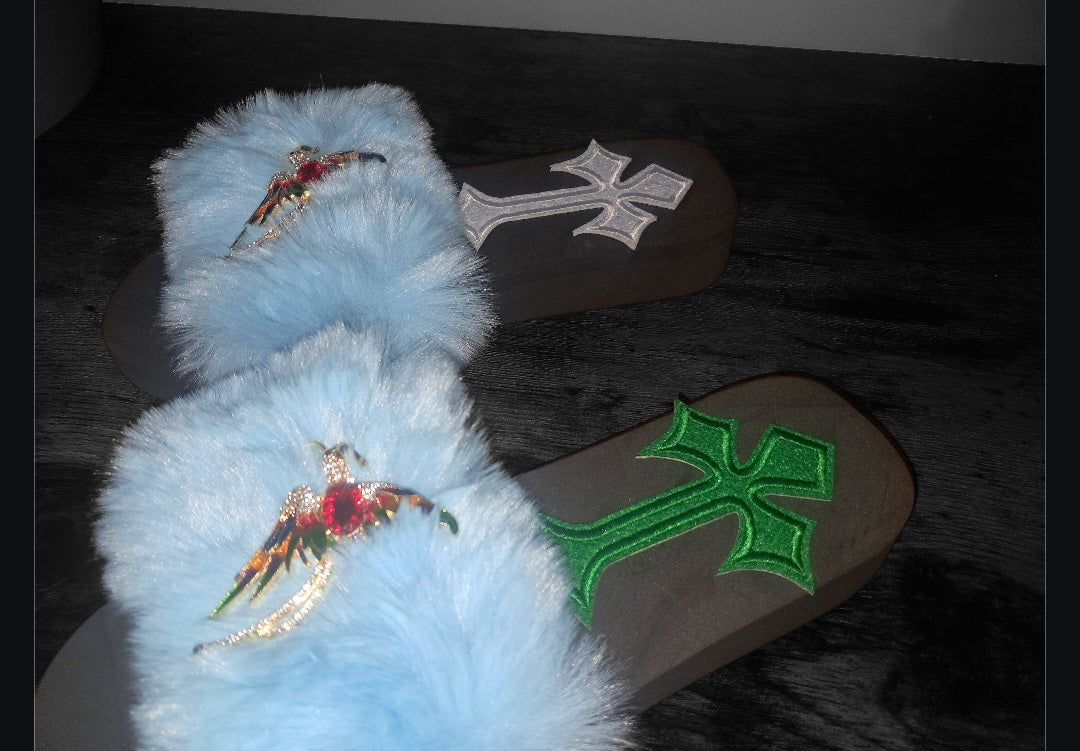 Every Step Counts - Light Blue Ritual Manifesting & Protection Activated & Blessed Slides