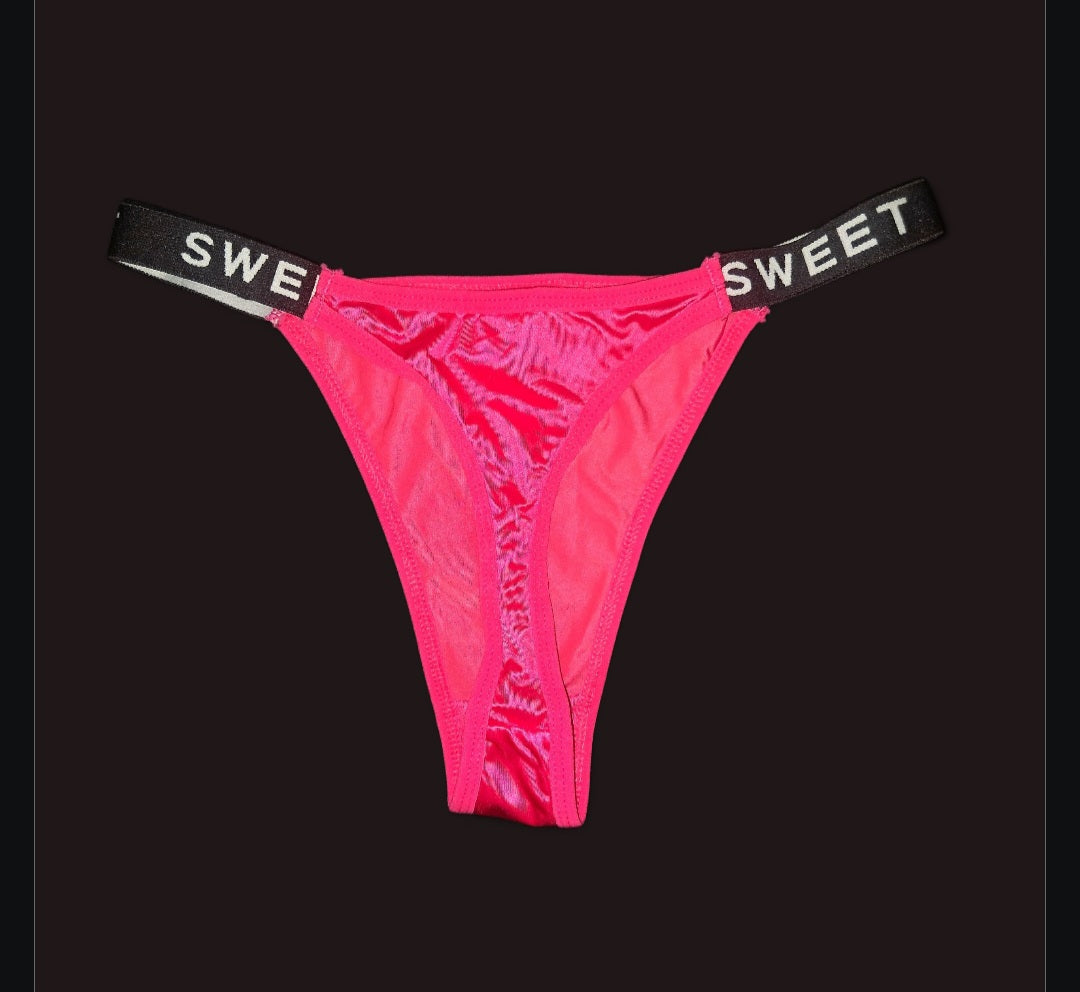 The Sweet Magical Flower - Hot Pink /Purple /White/ Black Ritual Activated Thong