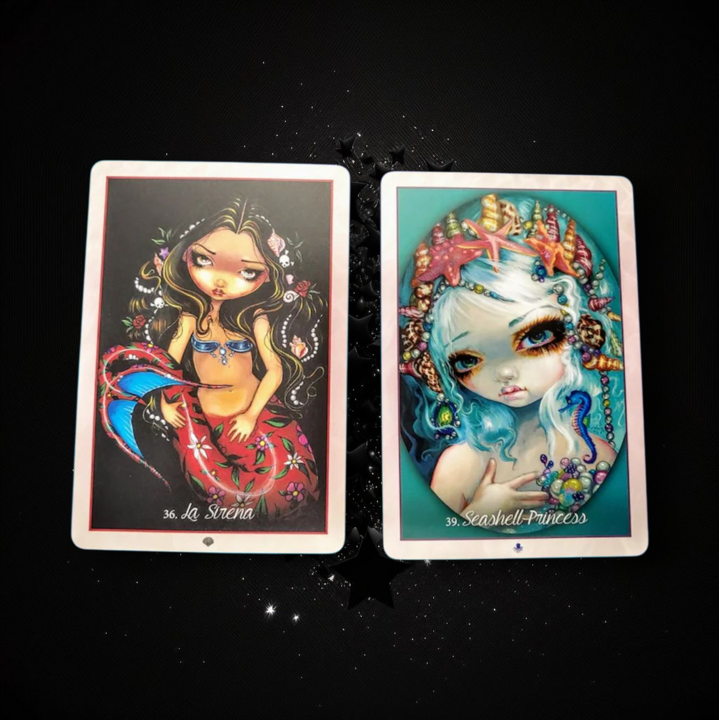 Myths & Mermaids Oracle Deck & Ritual Reading Elixir & Activated Crystal