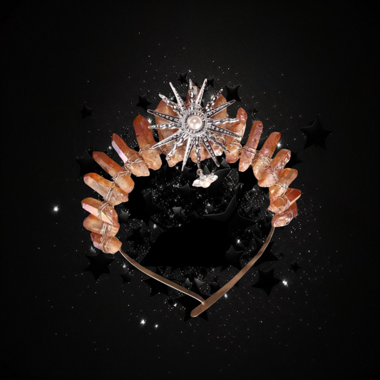 Goddess Of Transformation - Smokey Quartz Ritual Activated Headband Crown